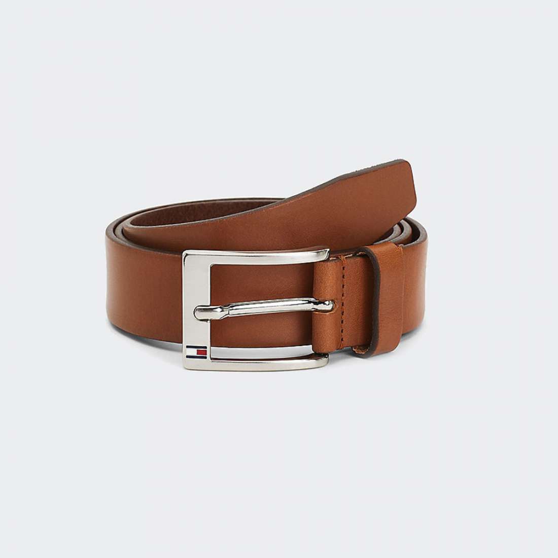 CINTO TOMMY HILFIGER ALBY DARK TAN