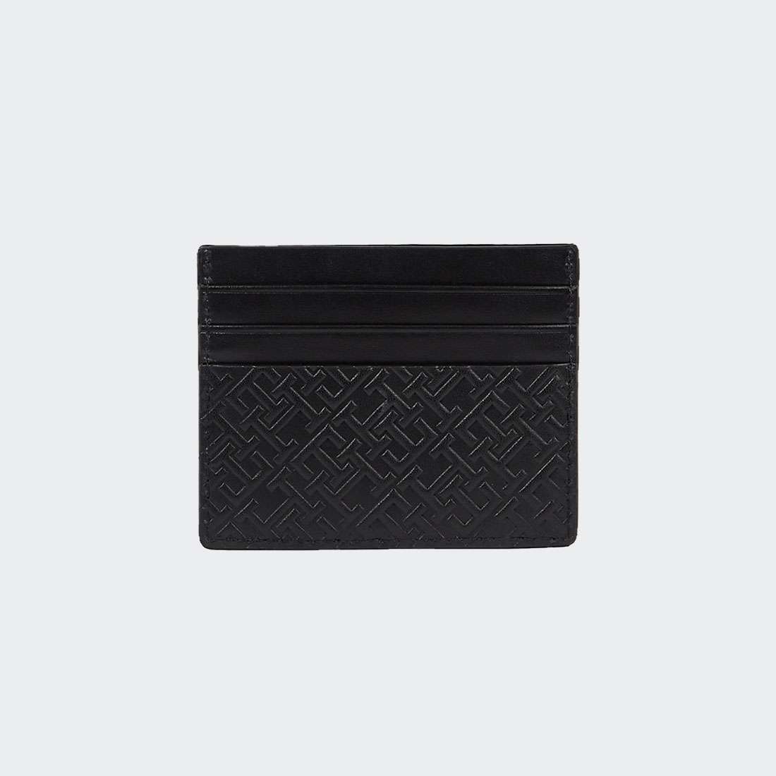 PORTA-CARTÕES TOMMY HILFIGER MONOGRAM LTH BLACK