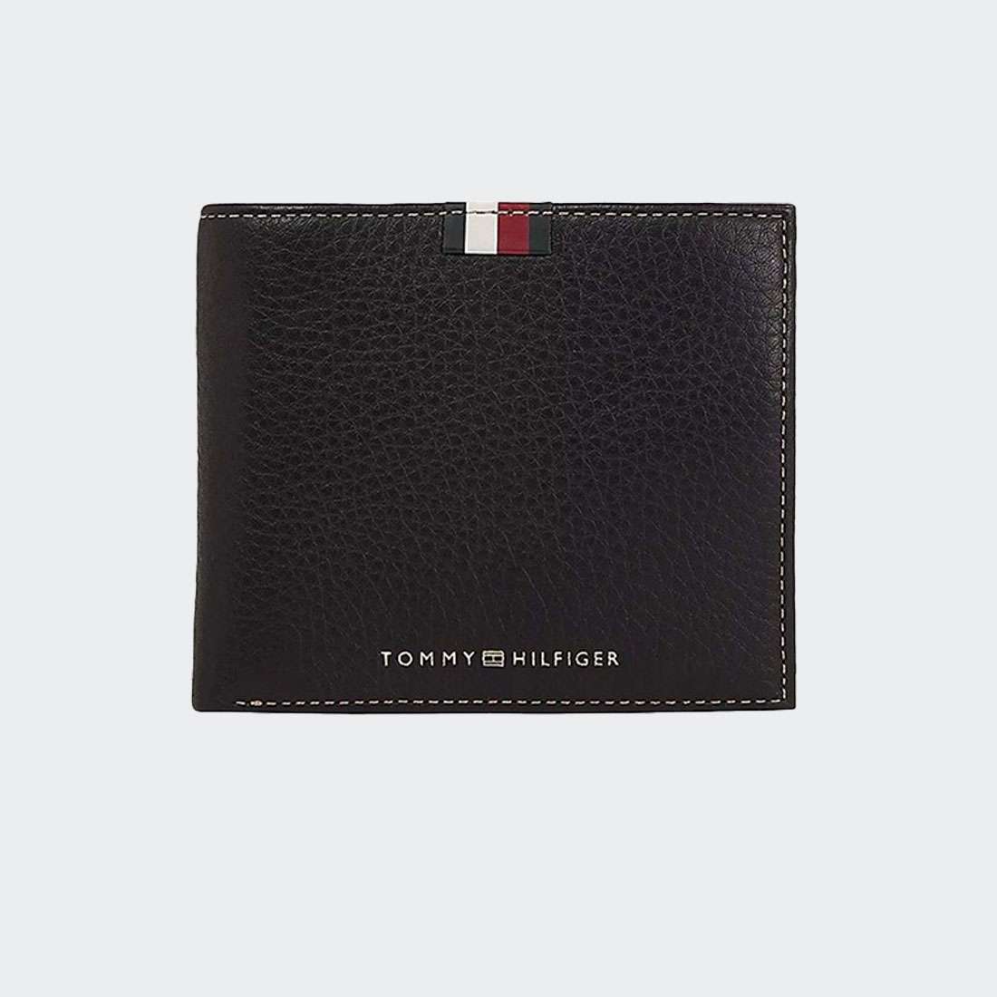 CARTEIRA TOMMY HILFIGER SIGNATURE PREMIUM MINI BLACK