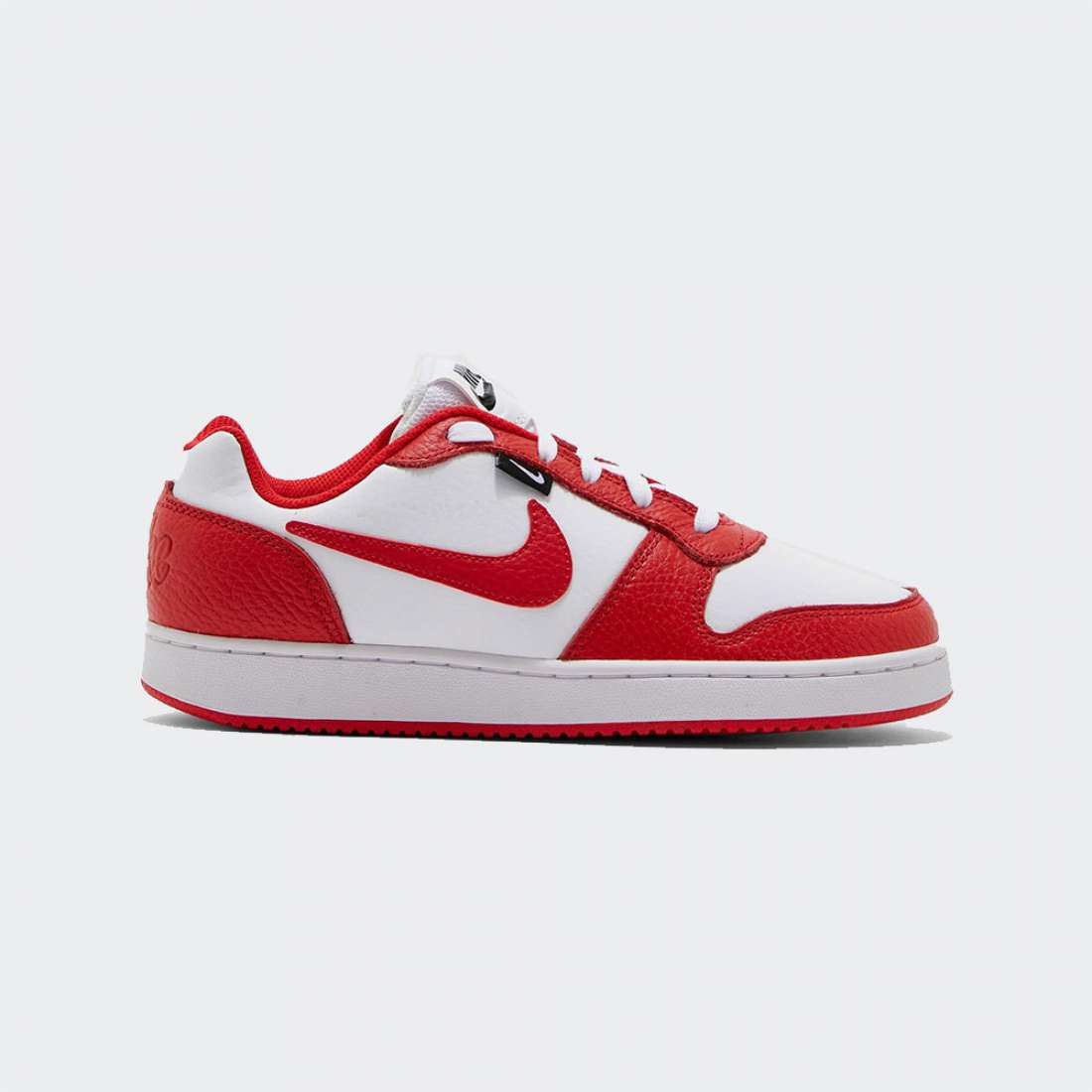 NIKE EBERNON LOW PREMIUM WHITE/RED/BLACK