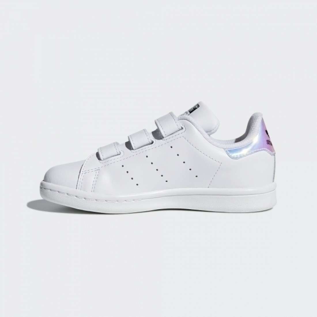 ADIDAS STAN SMITH CF C WHITE/SILVER