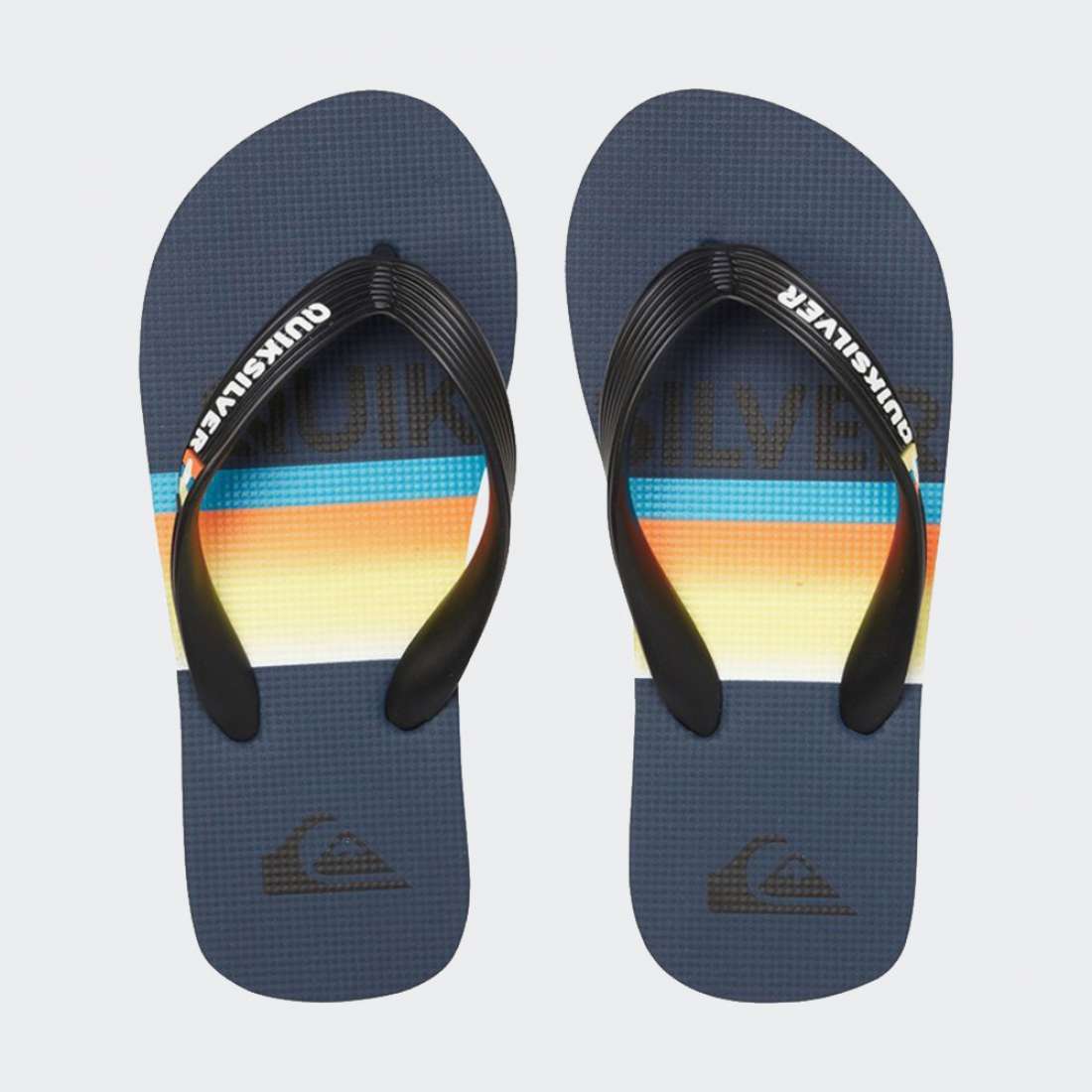 CHINELOS QUIKSILVER MOLOKAI BLACK/BLUE/BLUE