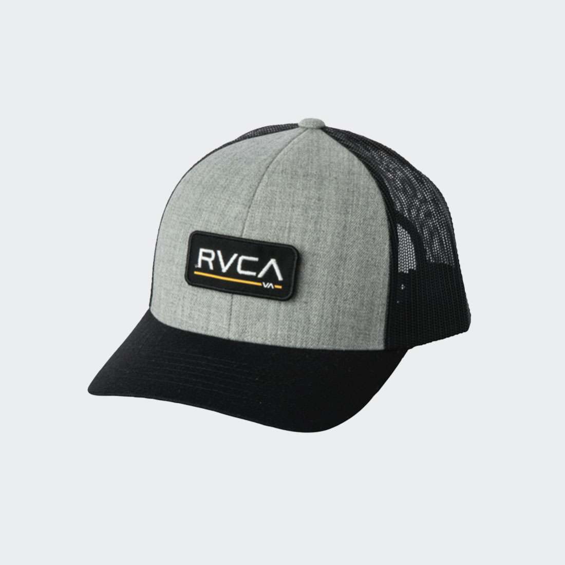 BONÉ RVCA TICKER TRUCKER III HEATHER GREY/BLACK