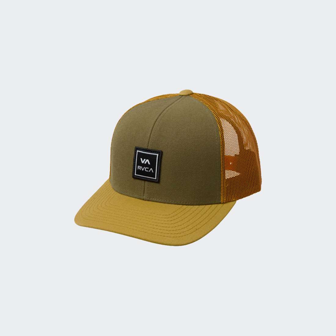 BONÉ RVCA STATION TRUCKER DARK OLIVE