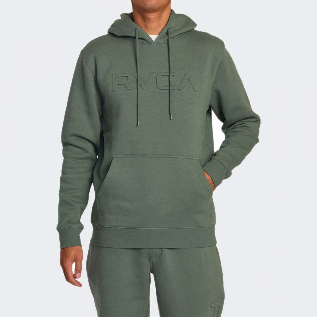 HOODIE RCVA BIGEMBOSSED JADE