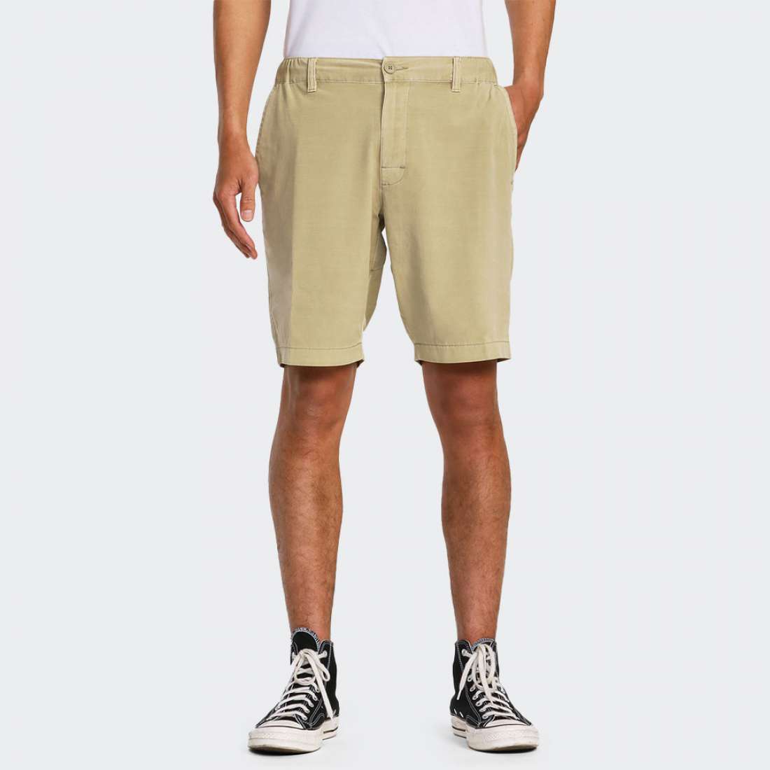 CALÇÕES RVCA HYDROWALK ALL TIME COASTAL KHAKI