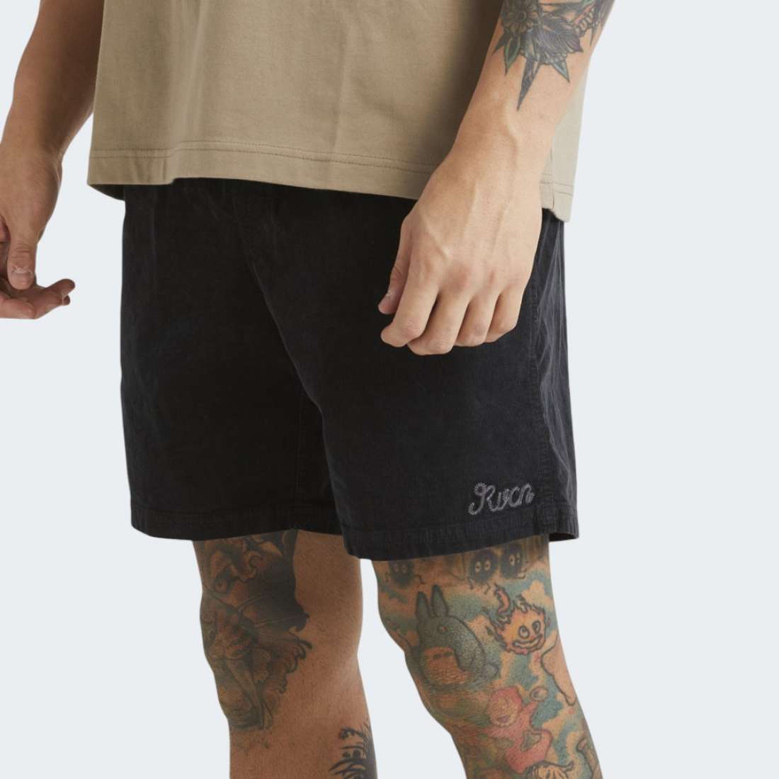 CALÇÕES RVCA ESCAPE BLACK