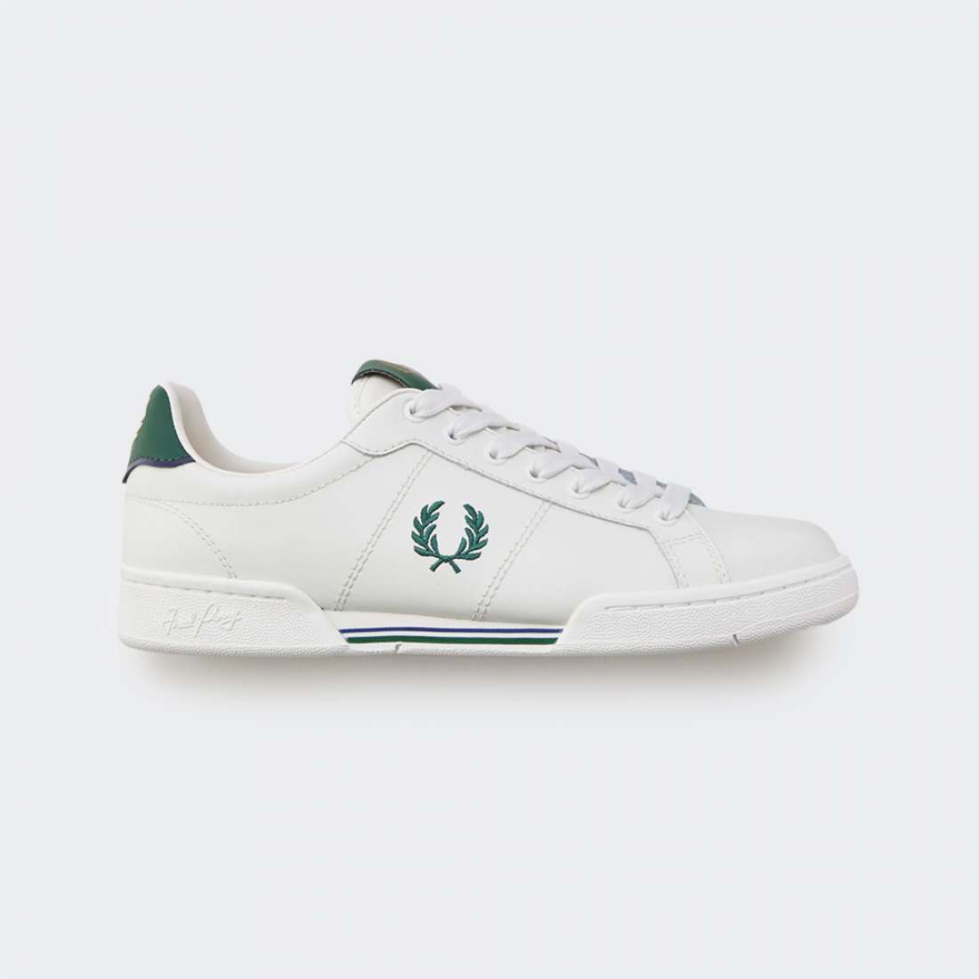 FRED PERRY B1252-349 WHITE/GREEN