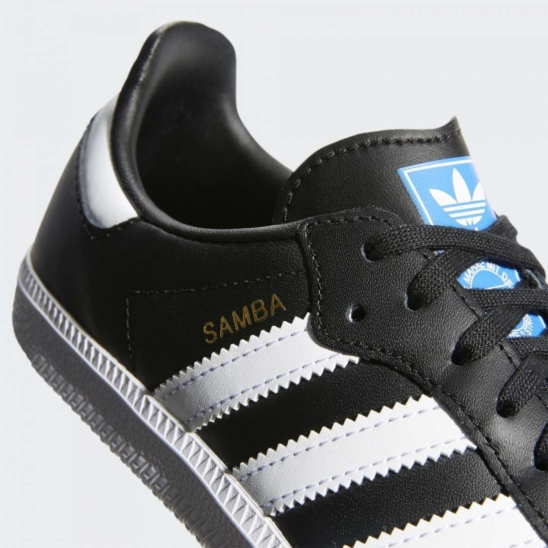 ADIDAS SAMBA OG J BLACK/WHITE