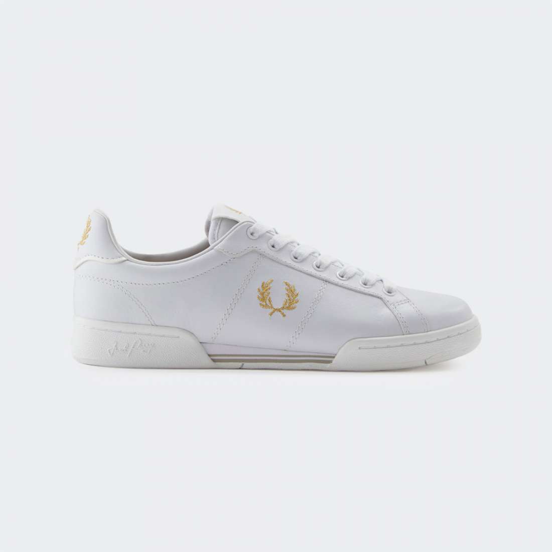 FRED PERRY B722 WHITE/GOLD