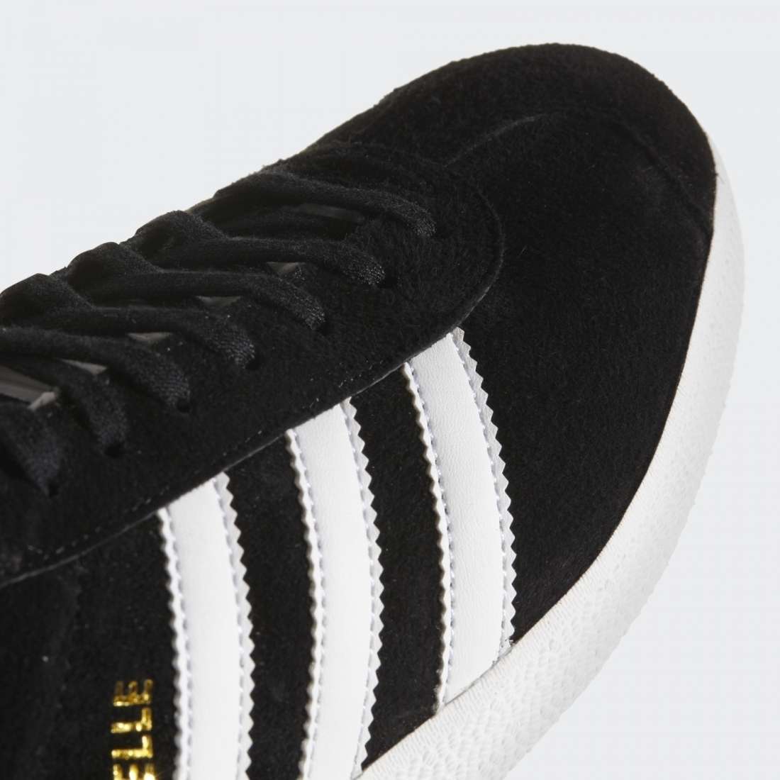 ADIDAS GAZELLE BLACK/WHITE