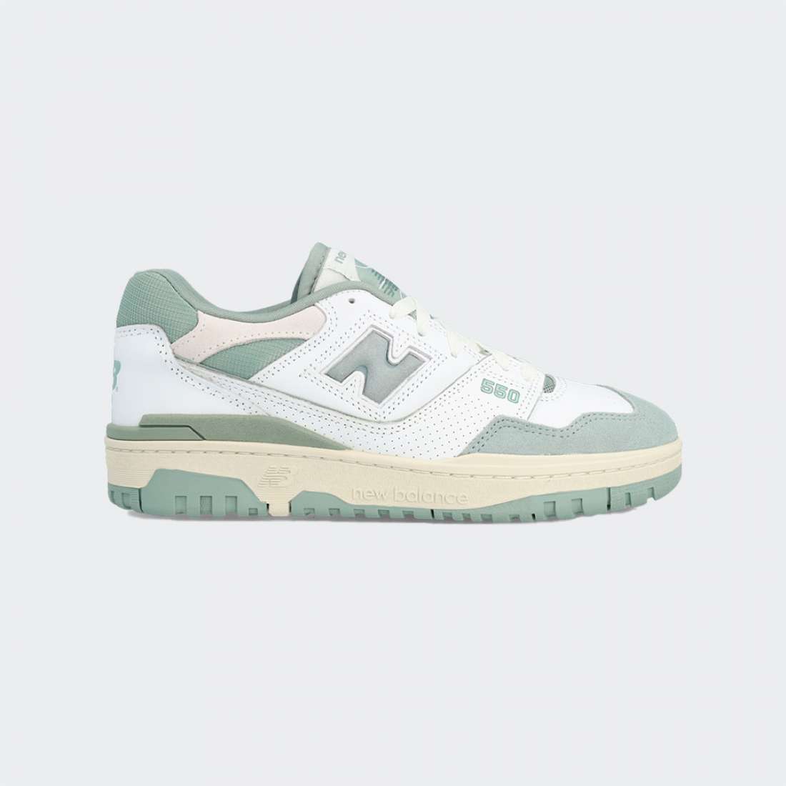 NEW BALANCE 550 WHITE/JUNIPER