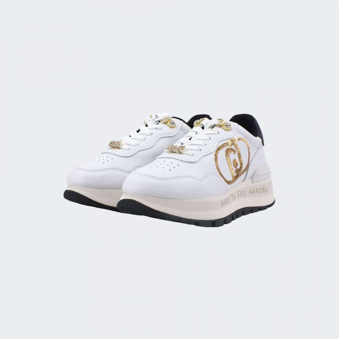 LIU JO AMAZING 20 WHITE/LIGHT GOLD