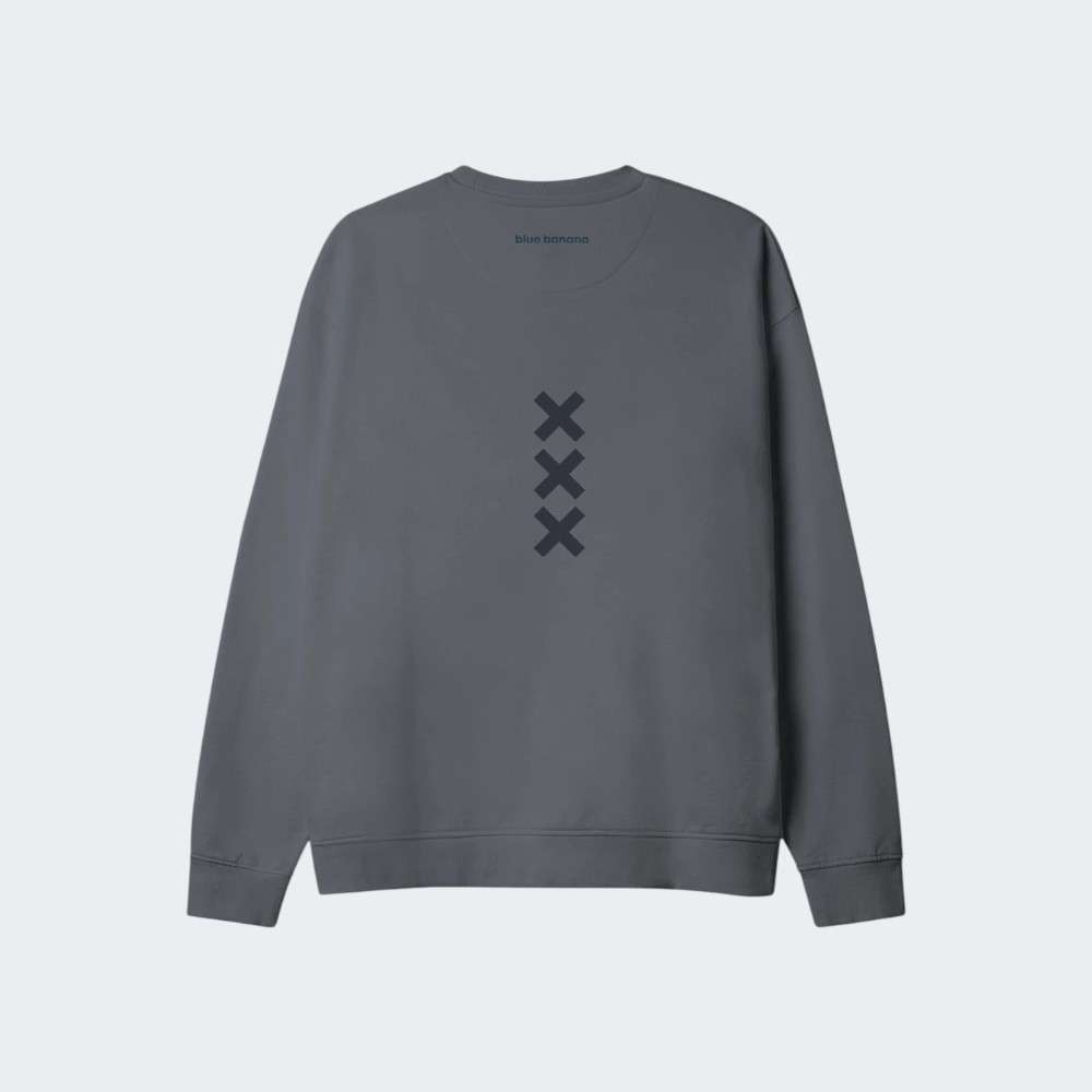 SWEATSHIRT BLUE BANANA