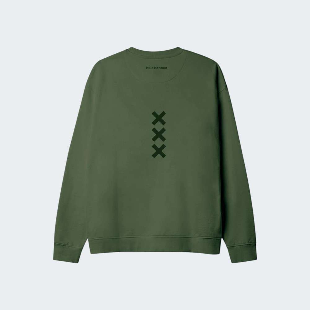 SWEATSHIRT BLUE BANANA