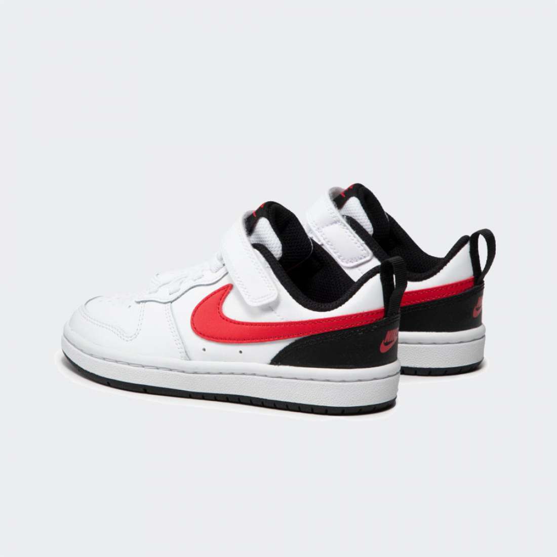 NIKE COURT BOROUGH LOW 2 WHITE/RED