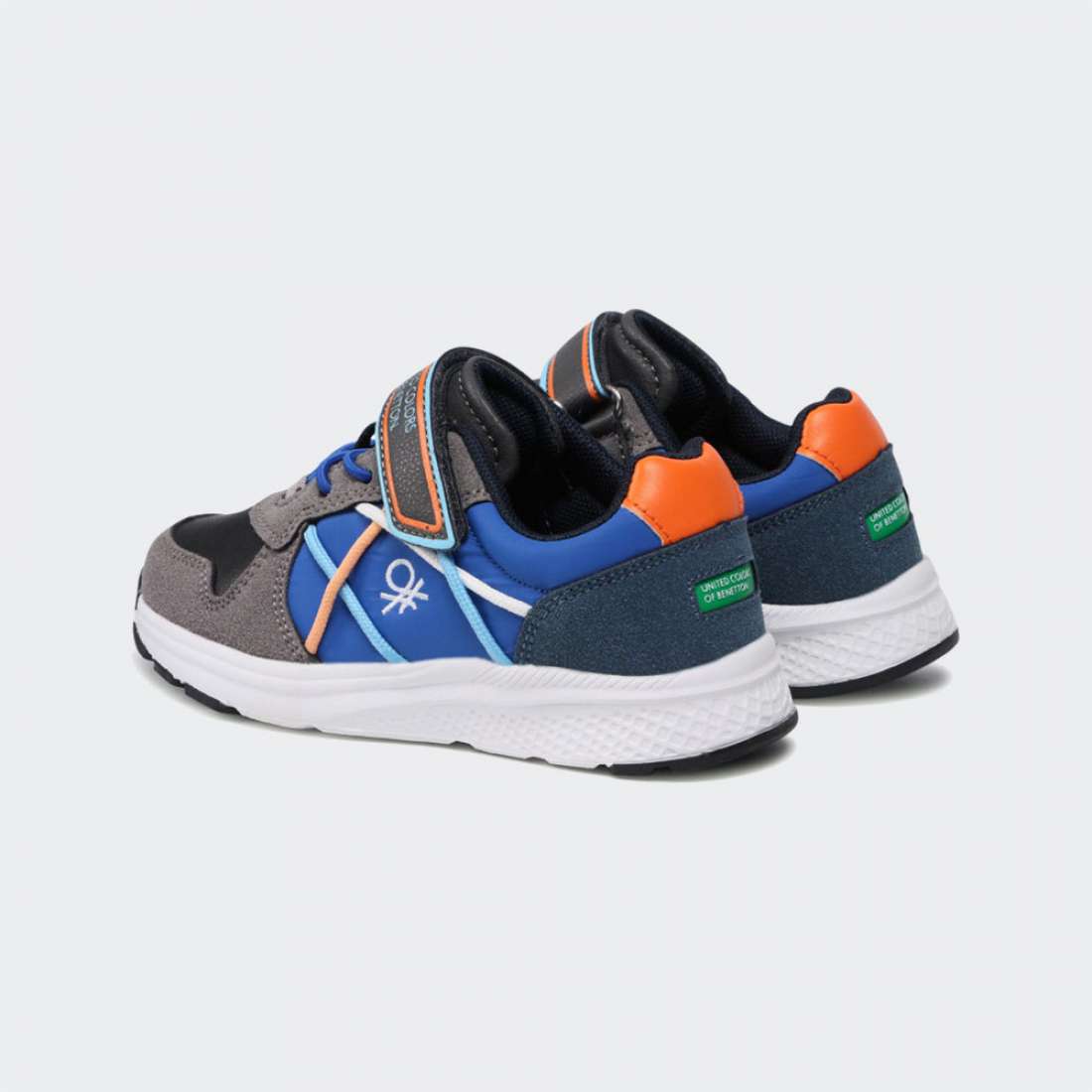 BENETTON ASCENT MX VELCRO BLUE/ORANGE