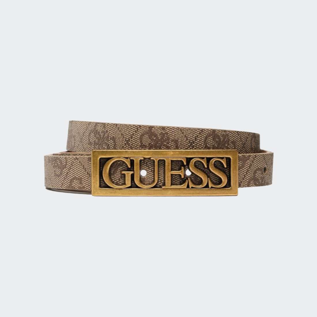 CINTO GUESS ALEXIE ADJUST LATTE LOGO