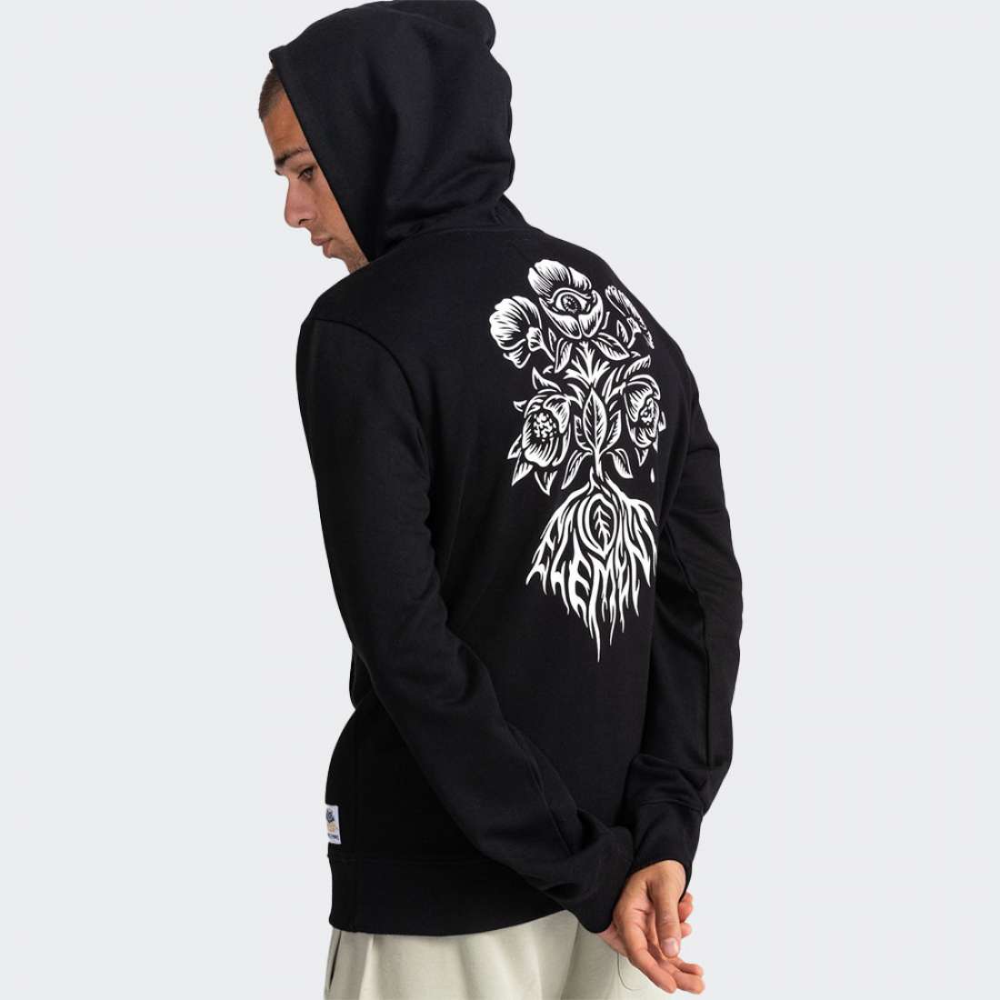 HOODIE ELEMENT BLOOM BLACK