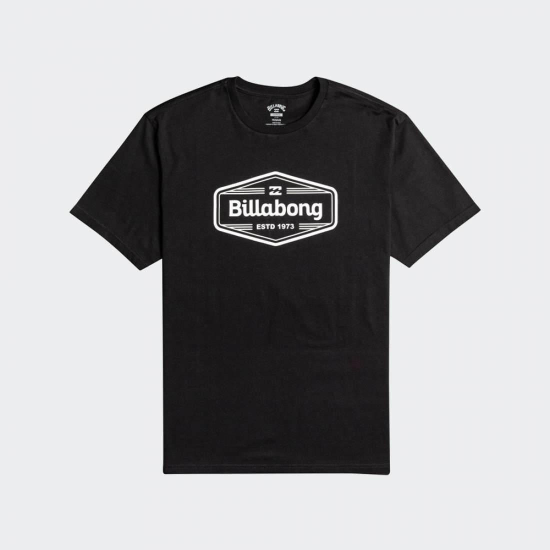 TSHIRT BILLABONG TRADEMARK BLACK