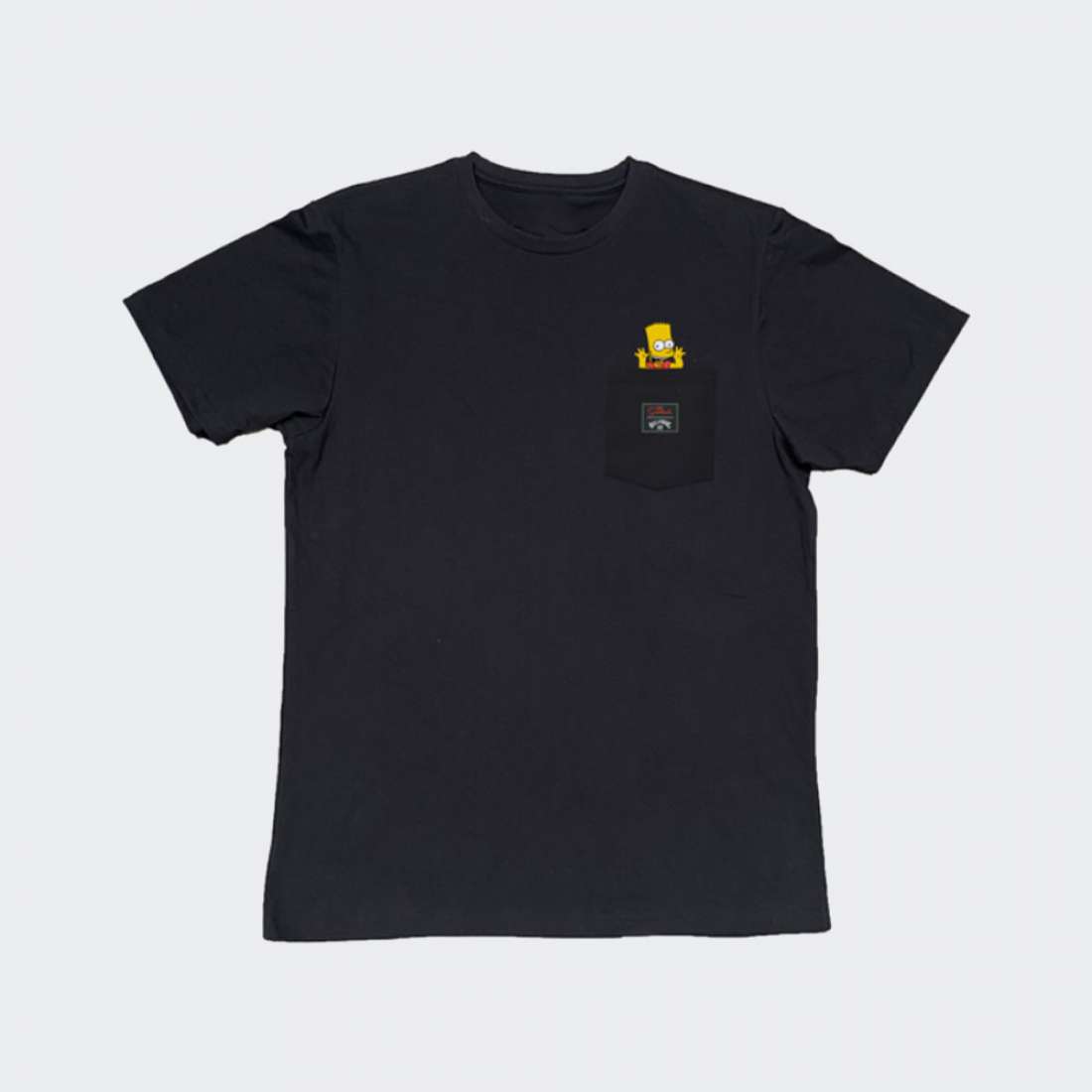 TSHIRT BILLABONG SIMPSONS BART POCKET BLACK