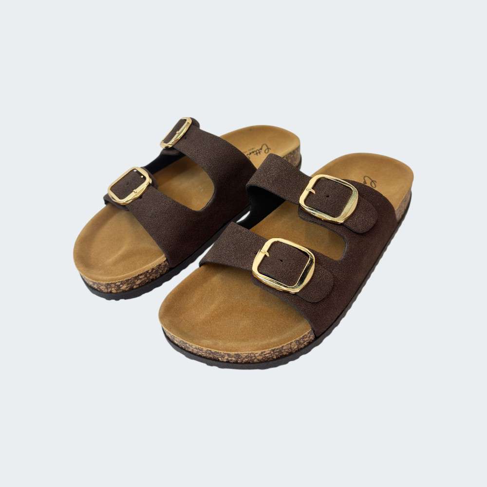 SANDALIAS COTTON BELT CBW519A16 COFFEE