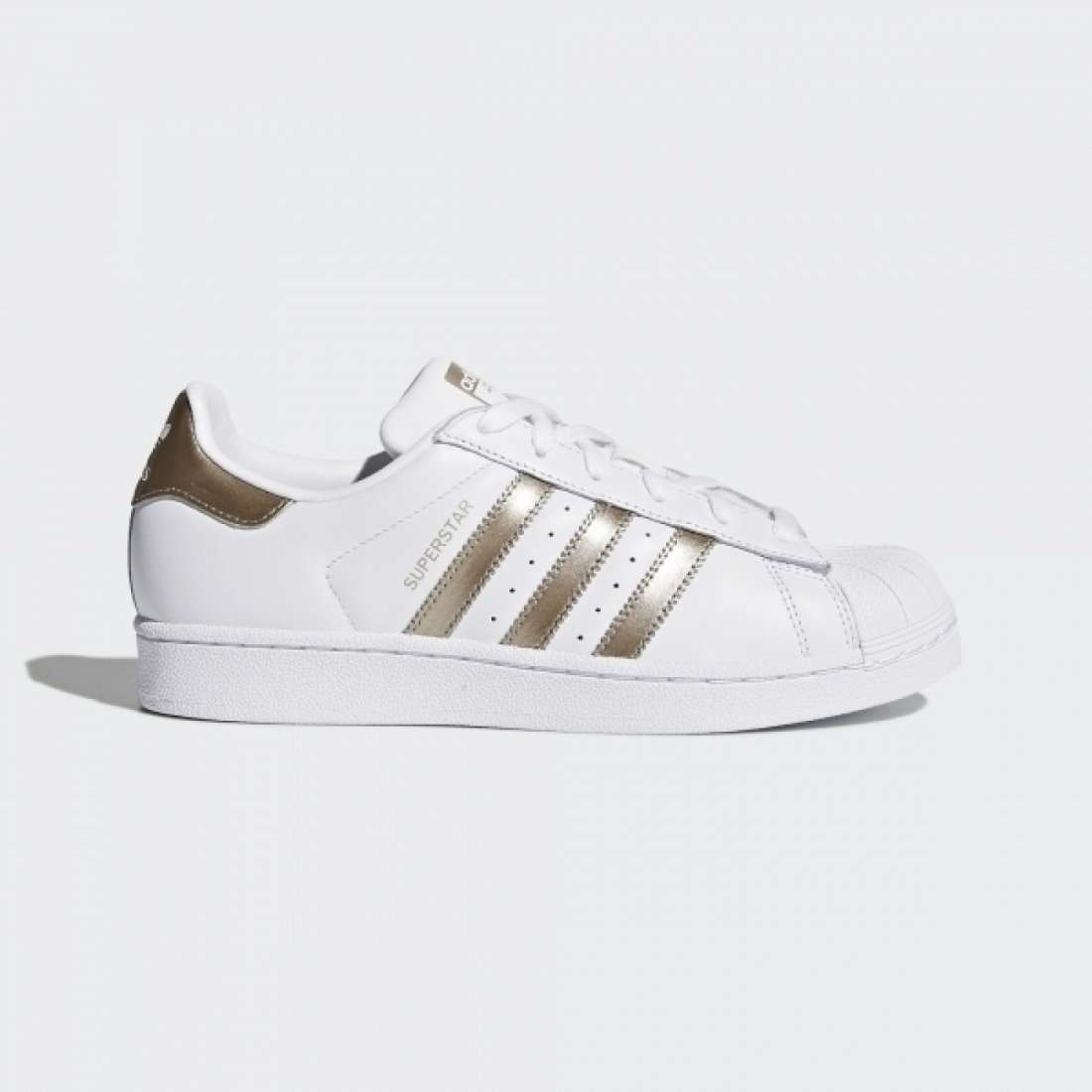 ADIDAS SUPERSTAR W WHITE/GOLD