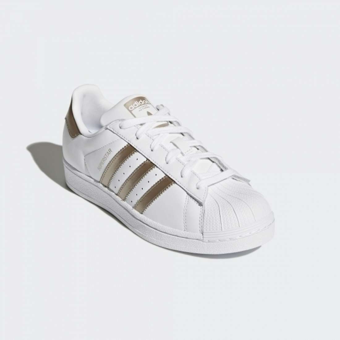 ADIDAS SUPERSTAR W WHITE/GOLD