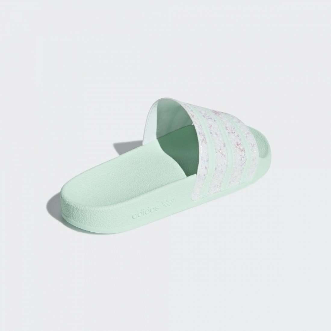 CHINELOS ADIDAS ADILETTE W AQUA GREEN