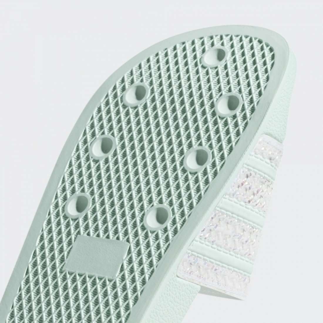 CHINELOS ADIDAS ADILETTE W AQUA GREEN