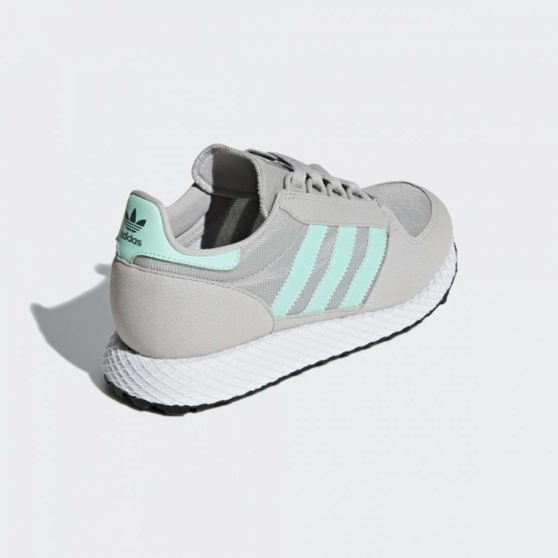 ADIDAS FOREST GROVE J GREY/AQUA