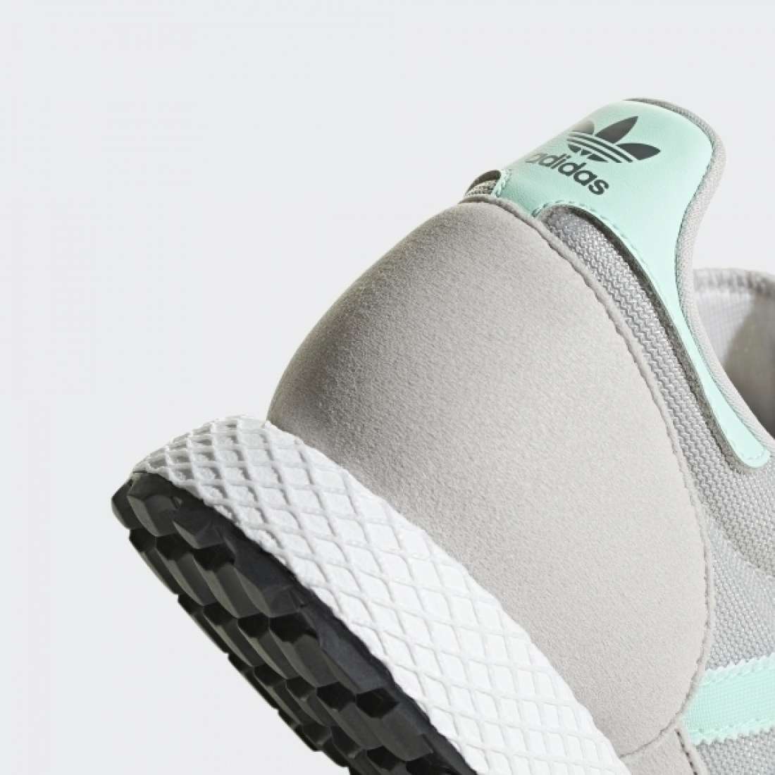ADIDAS FOREST GROVE J GREY/AQUA