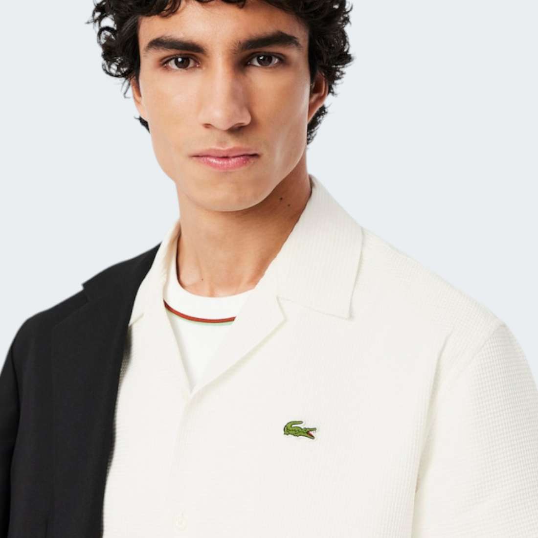 CAMISA LACOSTE WOVEN