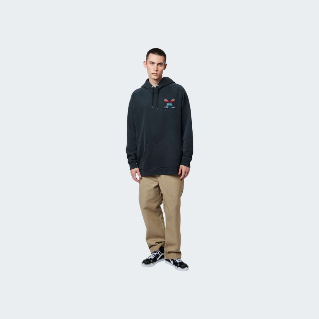 HOODIE BLUE BANANA CLASS ANTHRACITE