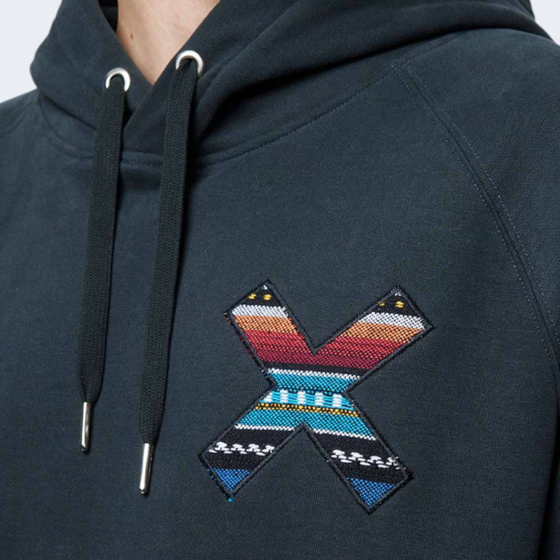 HOODIE BLUE BANANA CLASS ANTHRACITE