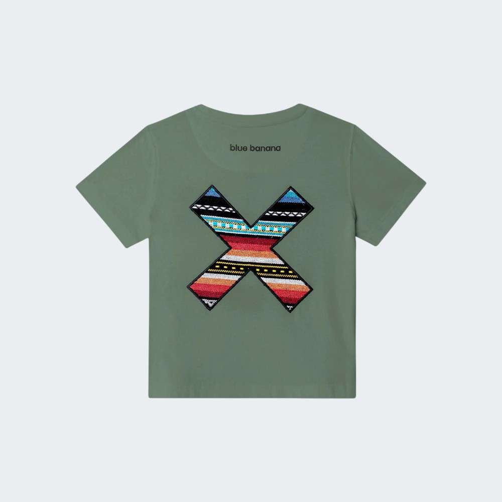 TSHIRT K BLUE BANANA