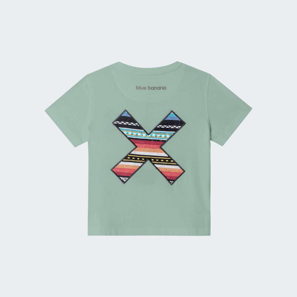 TSHIRT K BLUE BANANA