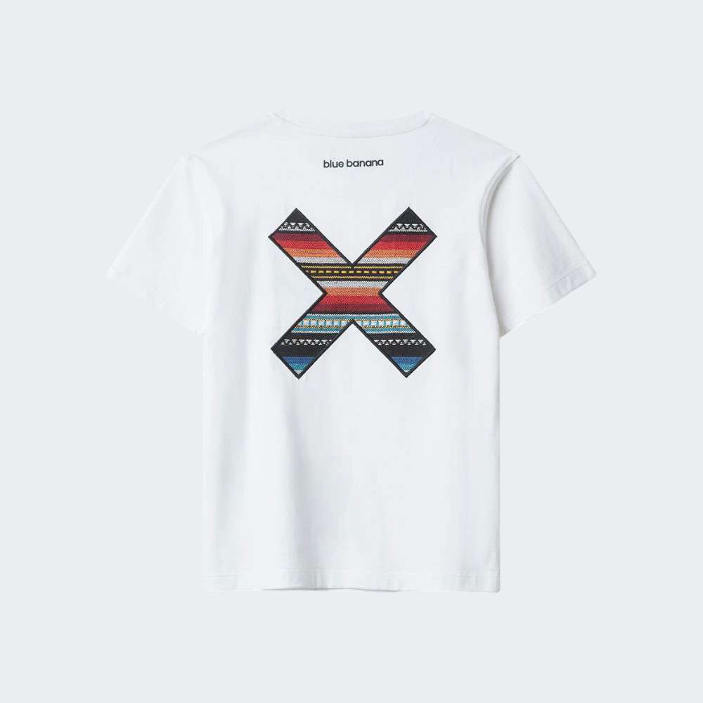 TSHIRT K BLUE BANANA