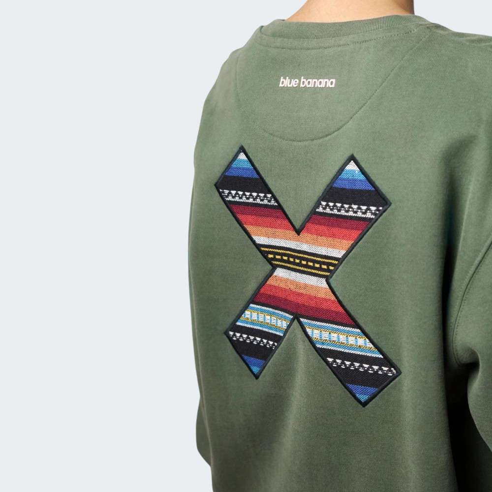 SWEATSHIRT BLUE BANANA
