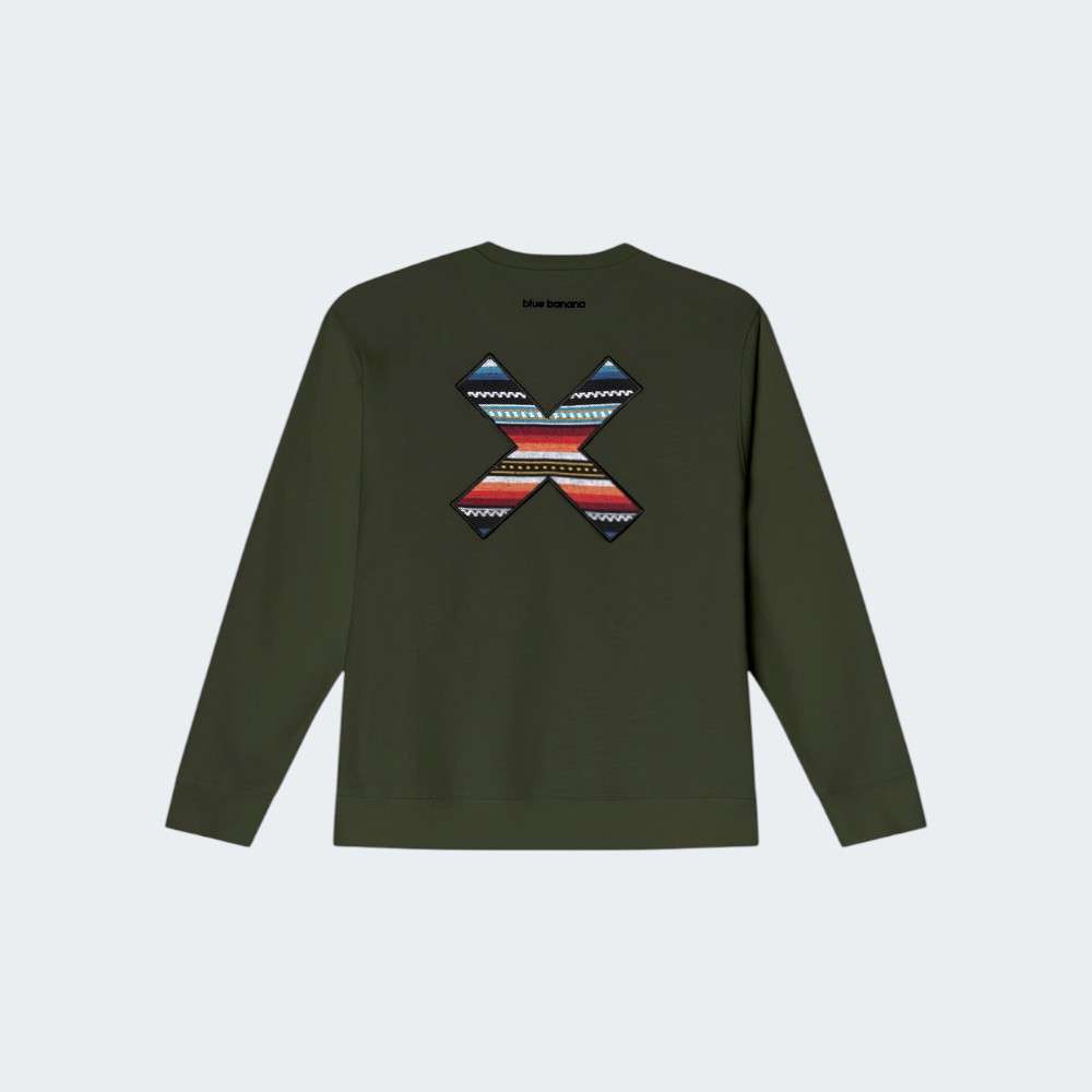 SWEATSHIRT BLUE BANANA