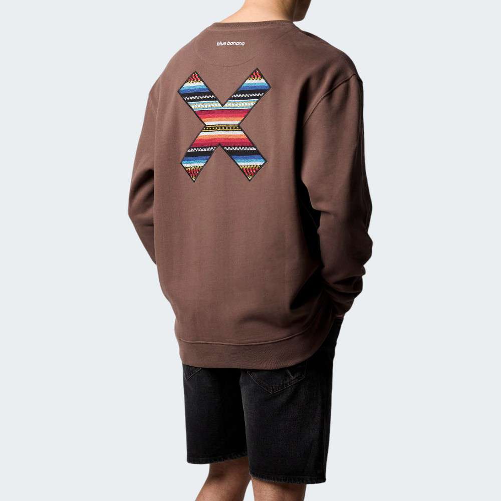 SWEATSHIRT BLUE BANANA