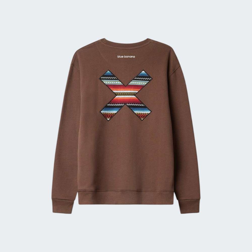 SWEATSHIRT BLUE BANANA
