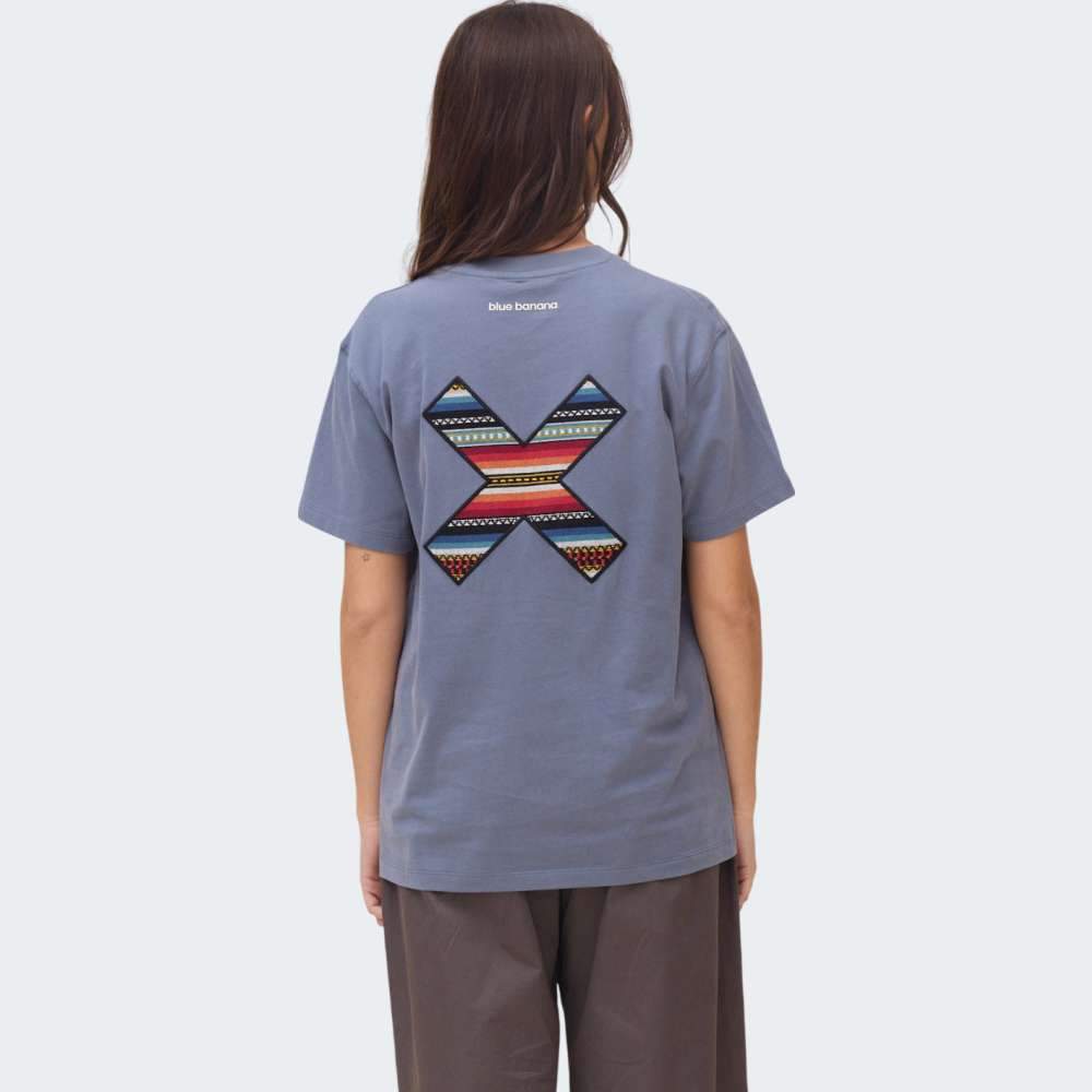TSHIRT BLUE BANANA CLASSIC