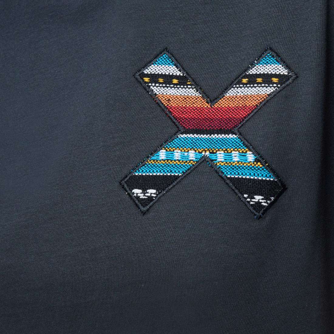 TSHIRT BLUE BANANA ANTHRACITE