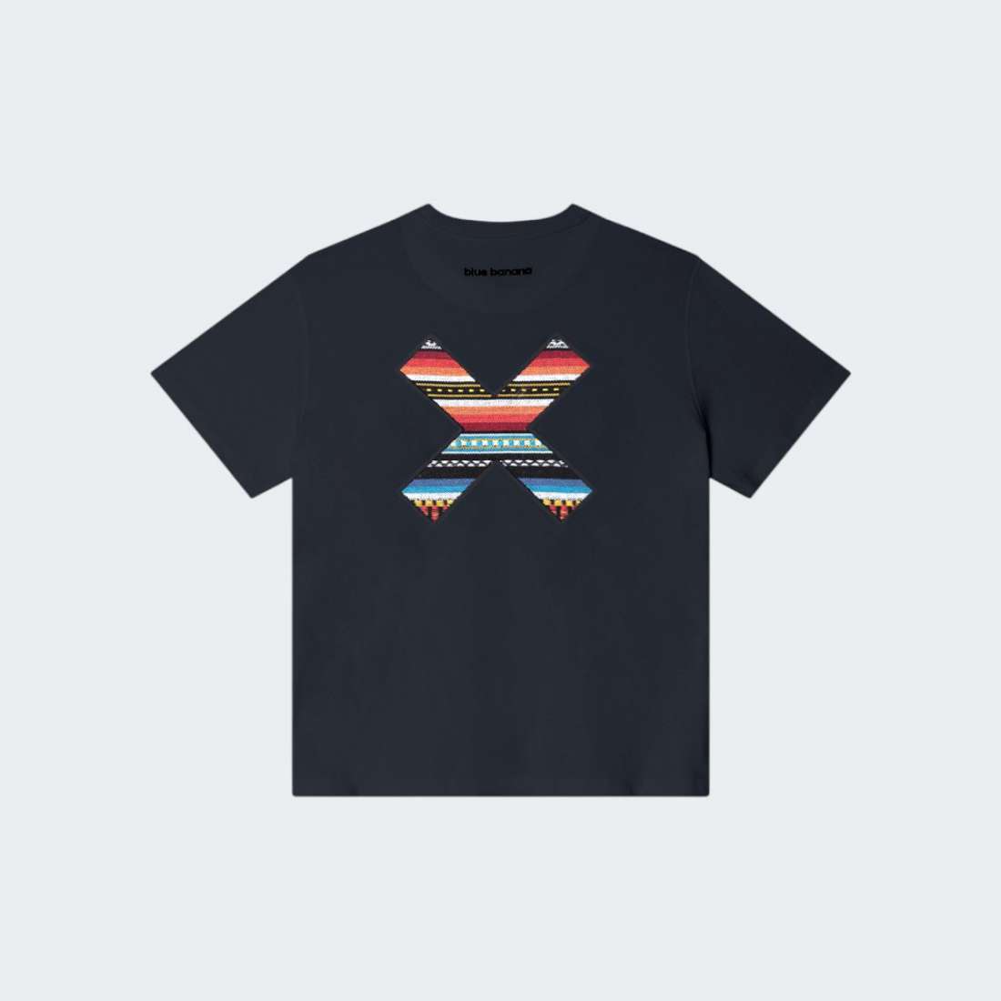 TSHIRT BLUE BANANA ANTHRACITE