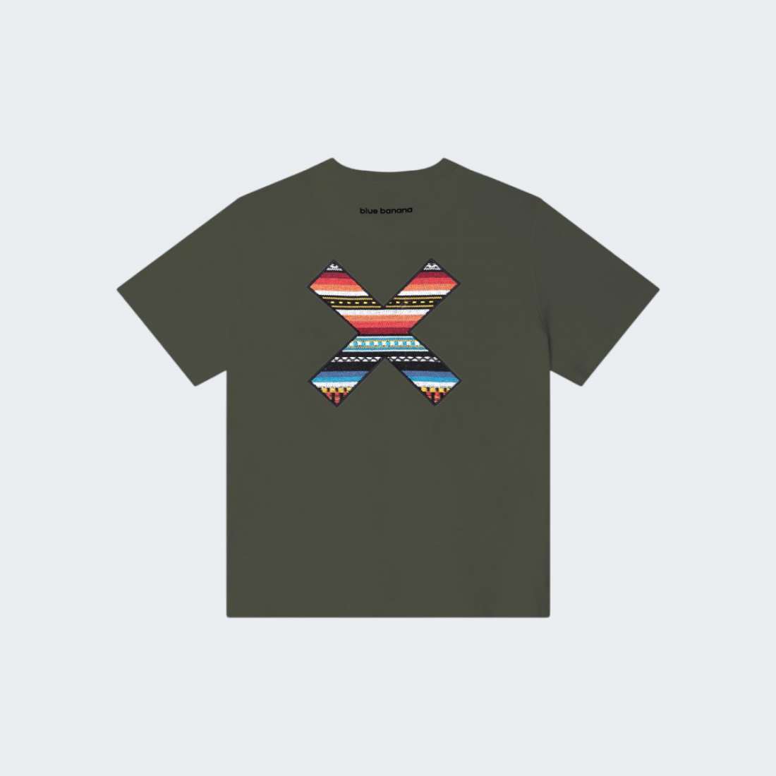 TSHIRT BLUE BANANA KHAKI