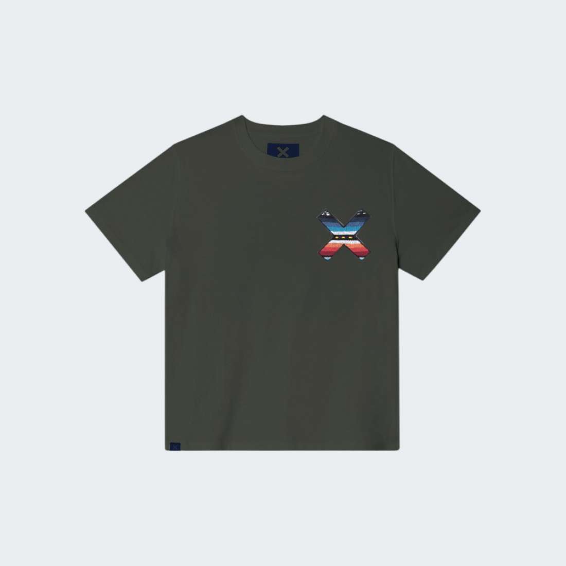 TSHIRT BLUE BANANA KHAKI