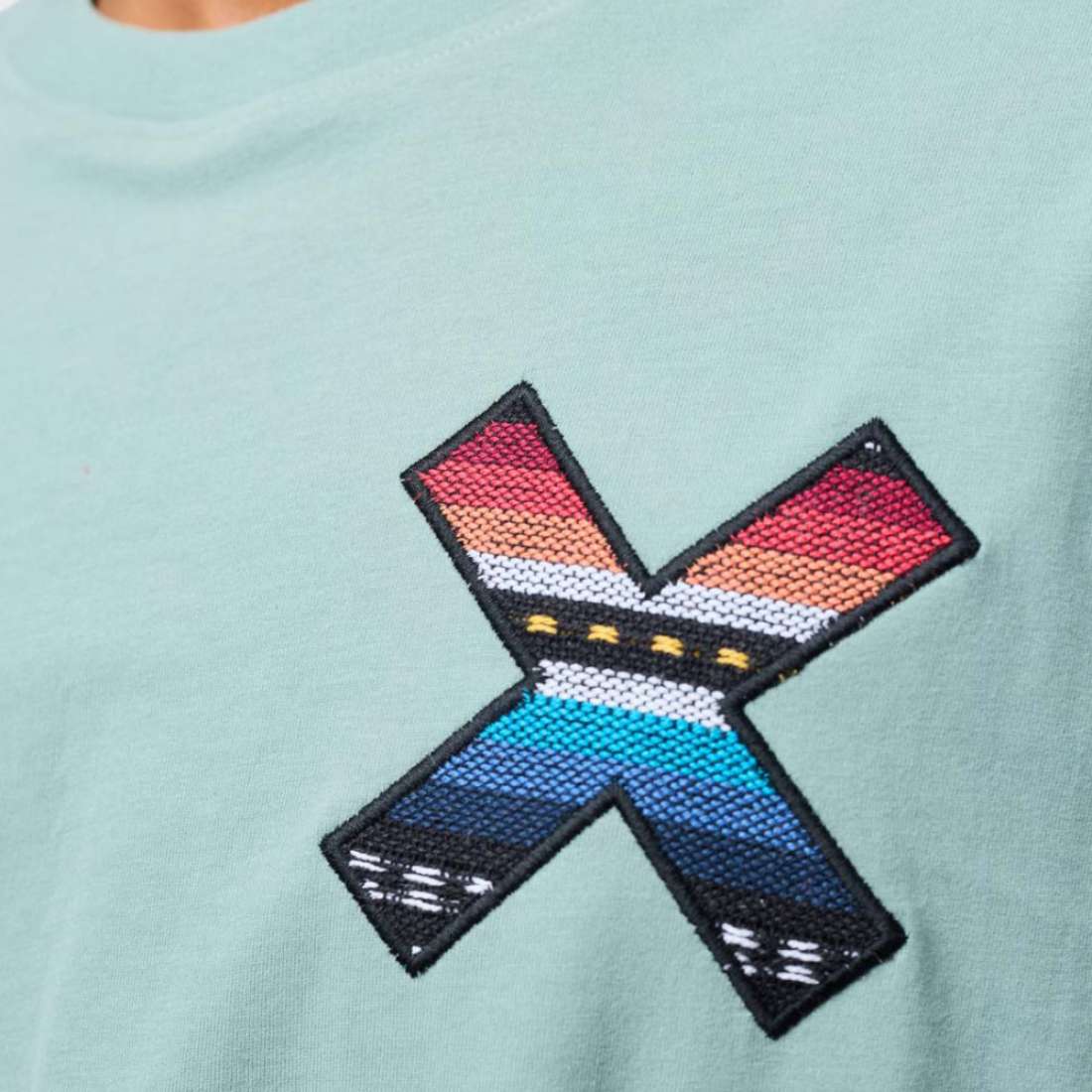 TSHIRT BLUE BANANA MINT