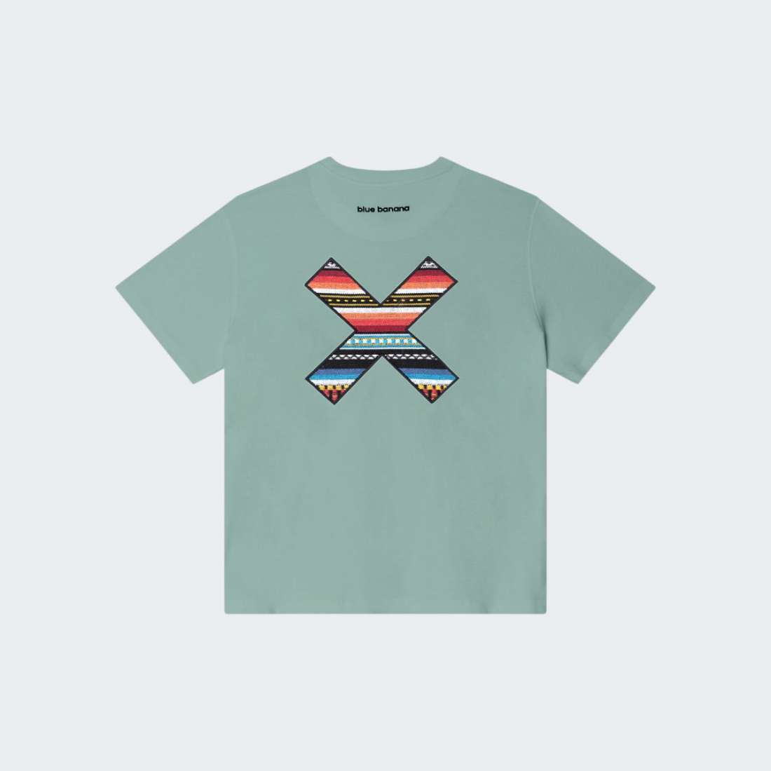 TSHIRT BLUE BANANA MINT
