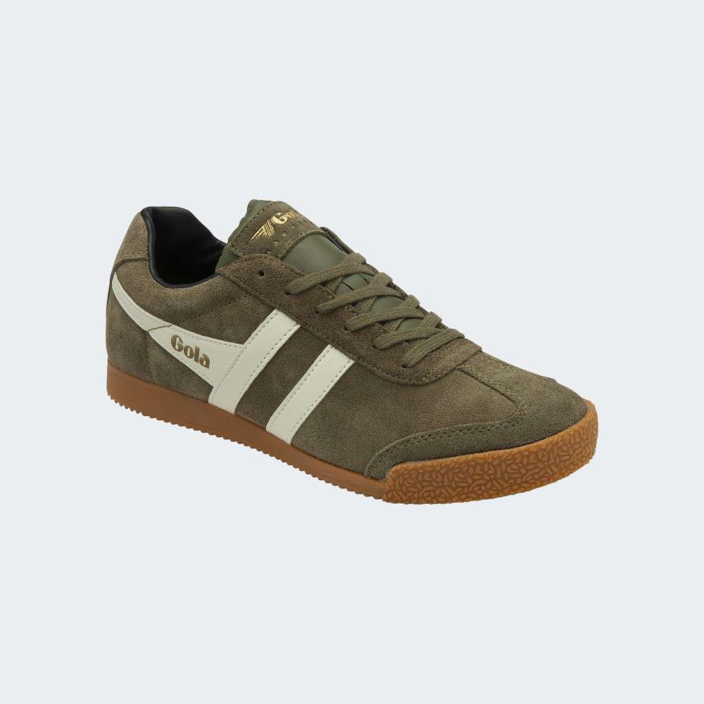 GOLA HARRIER KHAKI/OFF WHITE/BLACK